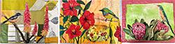 South African bird and plant series